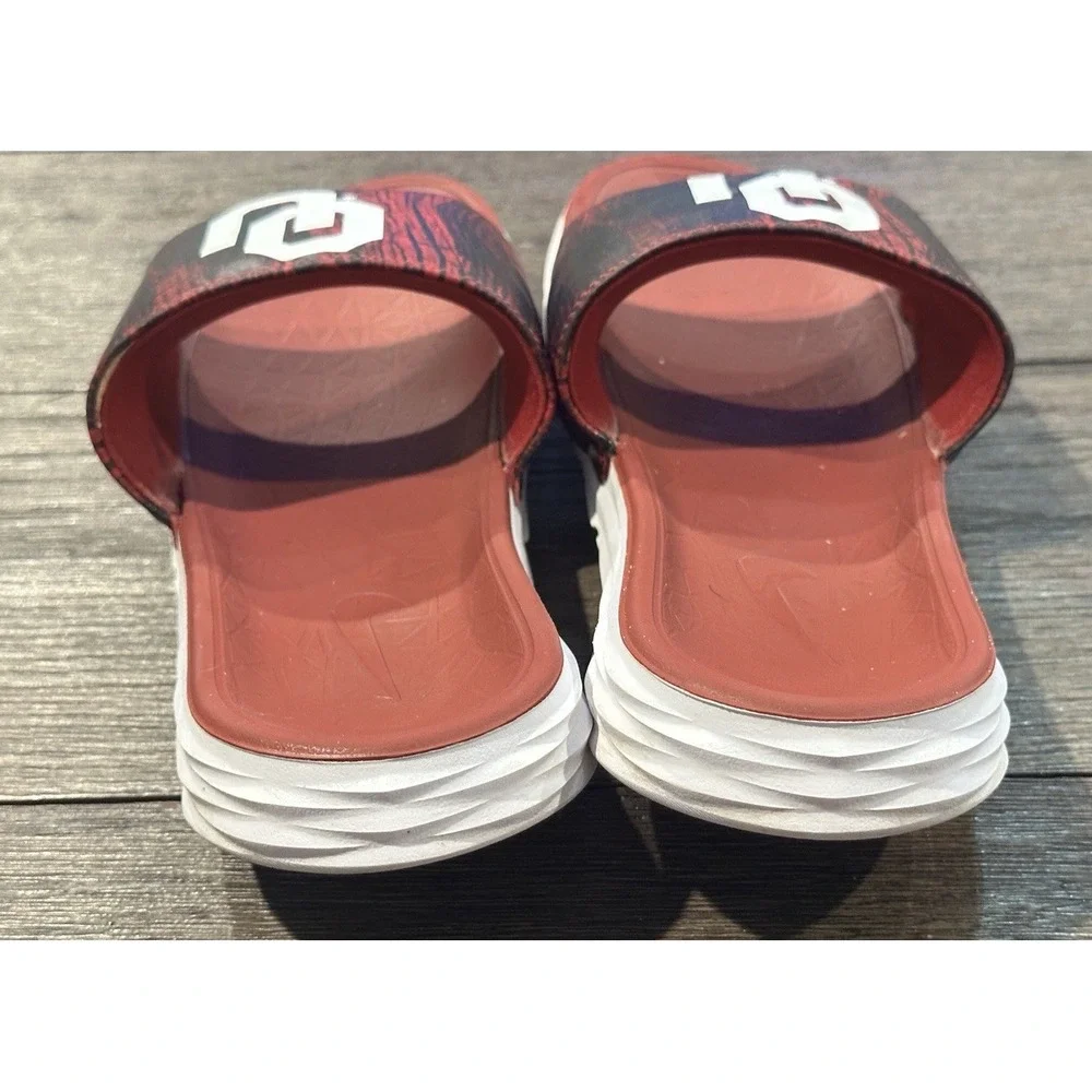 Nike Benassi Solarsoft Men's Size 9 Slide Sandals Oklahoma Sooners OU Boomer